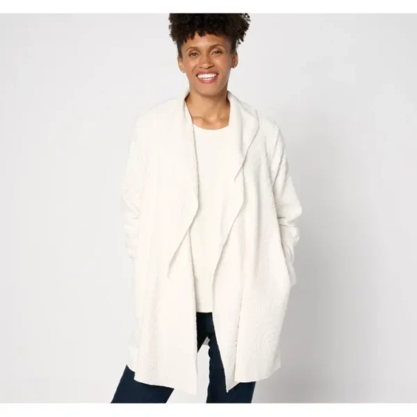 Shop All<Berkshire Homewear Spa Knit Cascading Topper - a world of fashionable women's clothing, including a wide selection of dresses and trendy accessories.