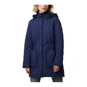Fashion<Bernardo Quilted Anorak with Detachable Faux Fur Lined Hood - a world of fashionable women's clothing, including a wide selection of dresses and trendy accessories.