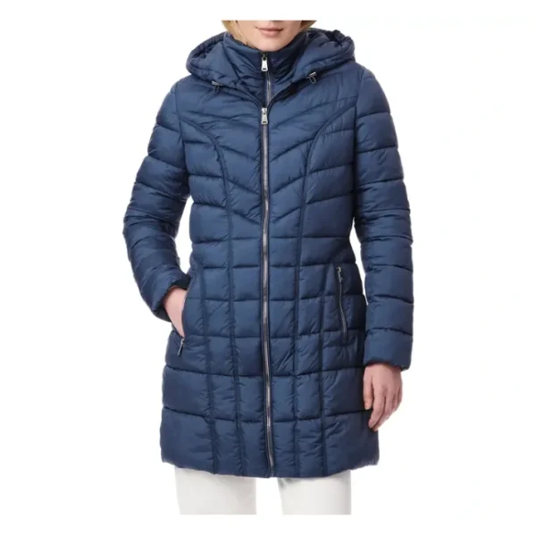 Shop All<Bernardo Quilted Seamed Walker Jacket - a world of fashionable women's clothing, including a wide selection of dresses and trendy accessories.