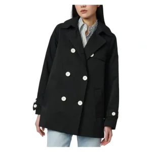 Bernardo Short Swing Trench - a world of fashionable women's clothing, including a wide selection of dresses and trendy accessories.> Coats