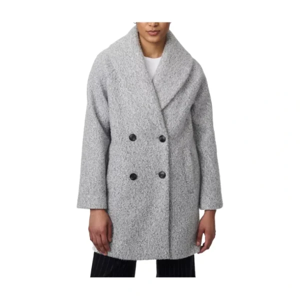 Bernardo Wool Double Breasted Coat with Shawl Collar - a world of fashionable women's clothing, including a wide selection of dresses and trendy accessories.> Coats