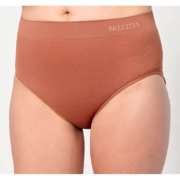 Breezies Air Effects Set of 3 Breathable Seamless HiCuts - a world of fashionable women's clothing, including a wide selection of dresses and trendy accessories.> Hat