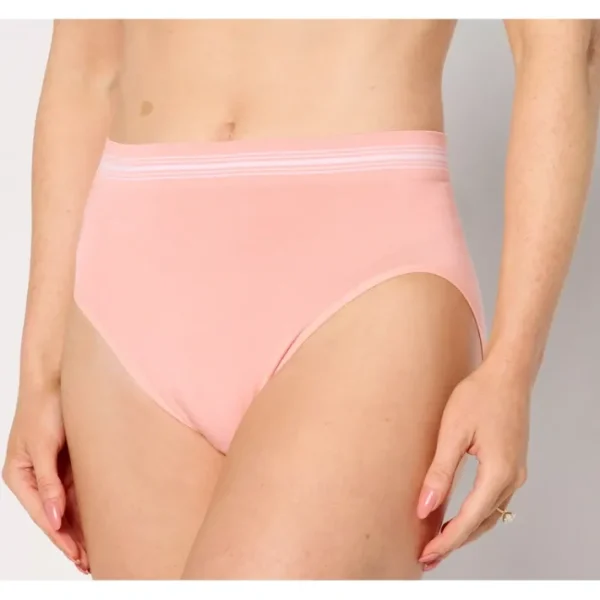 Shop All<Breezies Comfort Breeze Seamless Hi-Cut Panties 3 Pack - a world of fashionable women's clothing, including a wide selection of dresses and trendy accessories.