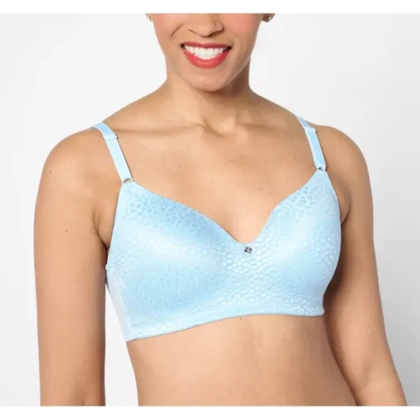 Shop All<Breezies Diamond Shimmer Wirefree T-Shirt Bra - a world of fashionable women's clothing, including a wide selection of dresses and trendy accessories.