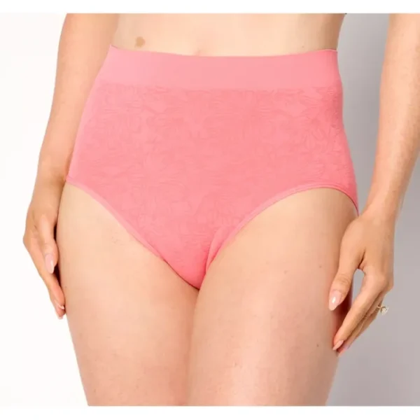 Shop All<Breezies Floral Jacquard Seamless Full Brief Panties 3 Pack - a world of fashionable women's clothing, including a wide selection of dresses and trendy accessories.