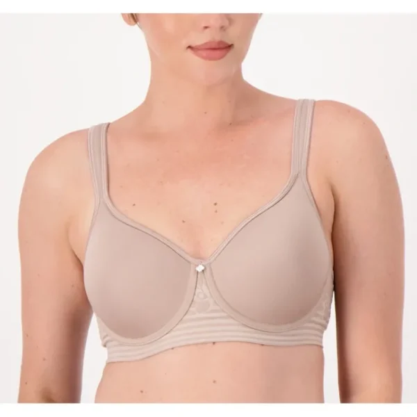 Breezies Floral Stripe Seamless Underwire T-Shirt Bra - a world of fashionable women's clothing, including a wide selection of dresses and trendy accessories.> Hat