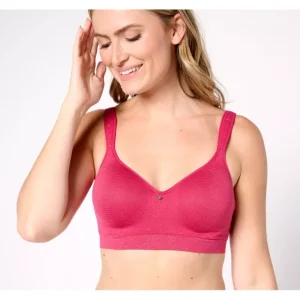 Breezies Lurex Mini Stripe Seamless Underwire T-Shirt Bra - a world of fashionable women's clothing, including a wide selection of dresses and trendy accessories.> Hat