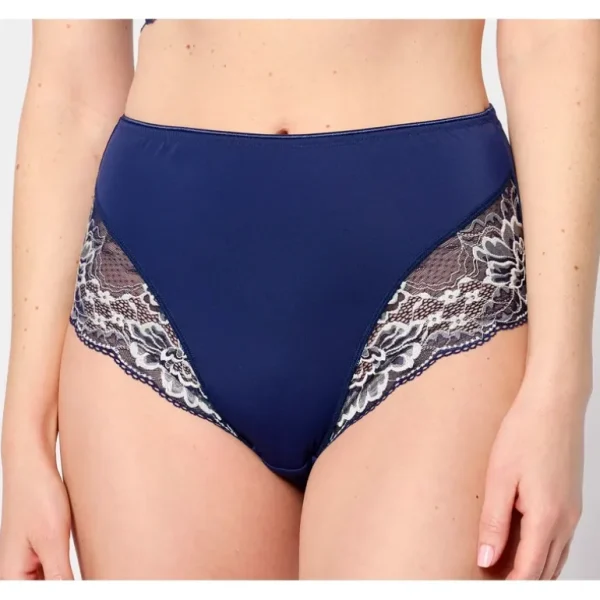 Breezies Luxe Lace Two Tone Hipster Brief Set of 2 - a world of fashionable women's clothing, including a wide selection of dresses and trendy accessories.> Hat