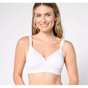 Breezies Seamless Lace Comfort Wirefree T-Shirt Bra - a world of fashionable women's clothing, including a wide selection of dresses and trendy accessories.> Hat