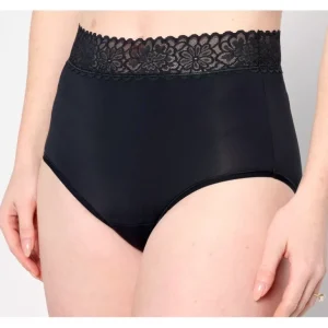 Breezies Set of 3 Micro Lace Brief Panties - a world of fashionable women's clothing, including a wide selection of dresses and trendy accessories.> Hat