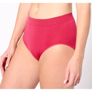 Breezies Shimmer Stripe Seamless Hi-Cut Panties 3 Pack - a world of fashionable women's clothing, including a wide selection of dresses and trendy accessories.> Hat
