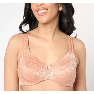 Breezies Wild Rose Lace Underwire Minimizer - a world of fashionable women's clothing, including a wide selection of dresses and trendy accessories.> Hat