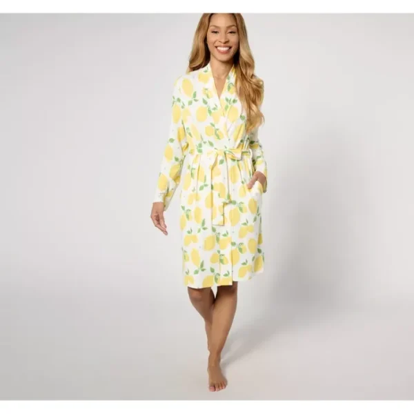 Shop All<Bumblebella by Jill Martin Dreamy Jersey Kimono Robe - a world of fashionable women's clothing, including a wide selection of dresses and trendy accessories.