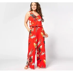 Bumblebella by Jill Martin Petite Dreamy Jersey Wide-Leg Jumpsuit - a world of fashionable women's clothing, including a wide selection of dresses and trendy accessories.> Hat