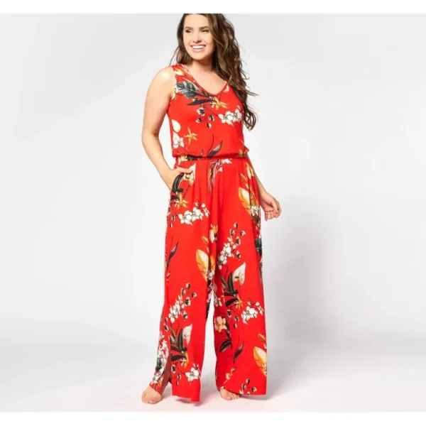 Bumblebella by Jill Martin Petite Dreamy Jersey Wide-Leg Jumpsuit - a world of fashionable women's clothing, including a wide selection of dresses and trendy accessories.> Hat