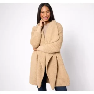 Bumblebella by Jill Martin Petite Sherpa Cascading Cardigan - a world of fashionable women's clothing, including a wide selection of dresses and trendy accessories.> Hat