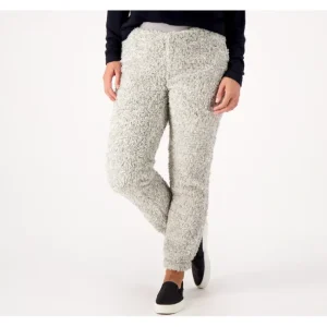 Fashion<BumbleBella by Jill Martin Regular Sherpa Joggers with Pockets - a world of fashionable women's clothing, including a wide selection of dresses and trendy accessories.