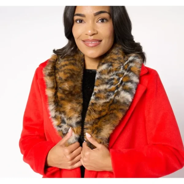by Stacy London Addable Faux Fur Collar - a world of fashionable women's clothing, including a wide selection of dresses and trendy accessories.> Coats