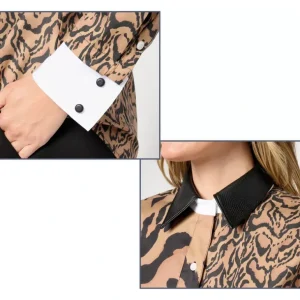 by Stacy London Addable Faux Leather Collar Cuffs - a world of fashionable women's clothing, including a wide selection of dresses and trendy accessories.> Coats