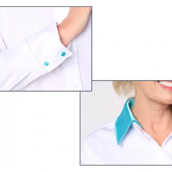 Shop All<by Stacy London Addable Satin Collar Cuffs - a world of fashionable women's clothing, including a wide selection of dresses and trendy accessories.