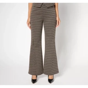 by Stacy London Petite Pattern Knit Jacquard Flare Pant - a world of fashionable women's clothing, including a wide selection of dresses and trendy accessories.> Hat