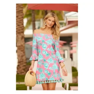 Dresses<Cabana Life Coverluxe Smocked Dress UPF 50 - a world of fashionable women's clothing, including a wide selection of dresses and trendy accessories.