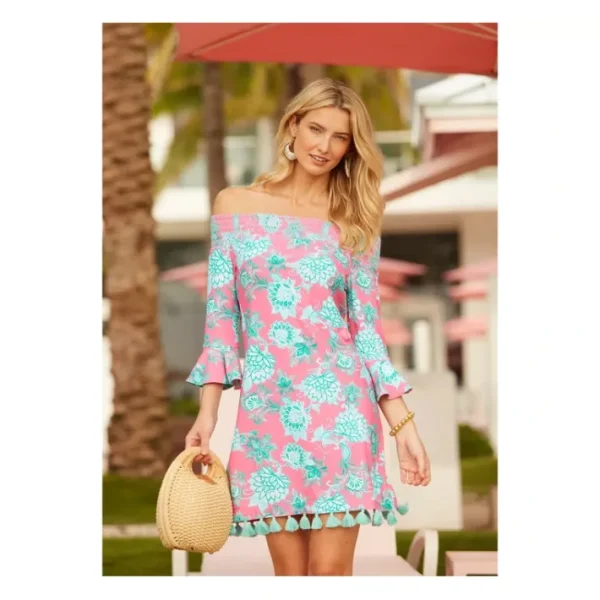 Dresses<Cabana Life Coverluxe Smocked Dress UPF 50 - a world of fashionable women's clothing, including a wide selection of dresses and trendy accessories.