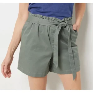 Fashion<Candace Cameron Bure Regular Paper Bag Tie Waist Short - a world of fashionable women's clothing, including a wide selection of dresses and trendy accessories.