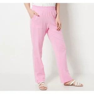 Fashion<Candace Cameron Bure Sunkissed Petite Smocked Pant - a world of fashionable women's clothing, including a wide selection of dresses and trendy accessories.