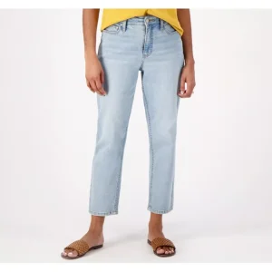 Candace Cameron Bure Tall Pacific Denim Cropped Jean- Indigo - a world of fashionable women's clothing, including a wide selection of dresses and trendy accessories.> Hat