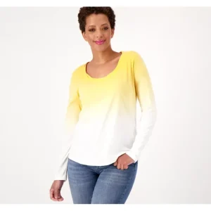 Candace Cameron Bure The Ocean Dipped Long-Sleeve Tee - a world of fashionable women's clothing, including a wide selection of dresses and trendy accessories.> Hat