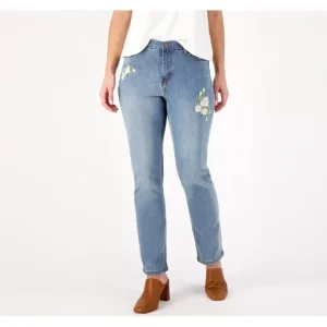 Canyon Retreat Embroidered Straight Jean - a world of fashionable women's clothing, including a wide selection of dresses and trendy accessories.> Hat