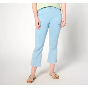 Canyon Retreat Knit DenimCrop Kick Flare Jean - a world of fashionable women's clothing, including a wide selection of dresses and trendy accessories.> Hat