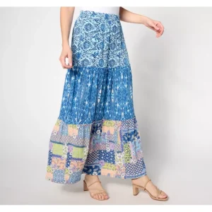 Fashion<Canyon Retreat Printed Ruffle Detail Tiered Skirt - a world of fashionable women's clothing, including a wide selection of dresses and trendy accessories.