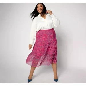 Fashion<Canyon Retreat Regular Mesh Tiered Midi Skirt - a world of fashionable women's clothing, including a wide selection of dresses and trendy accessories.