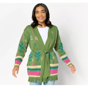 Fashion<Canyon Retreat Wrap Front Fringe Sweater - a world of fashionable women's clothing, including a wide selection of dresses and trendy accessories.