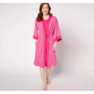 Dresses<Carole Hochman Chemise and Robe Travel Set - a world of fashionable women's clothing, including a wide selection of dresses and trendy accessories.