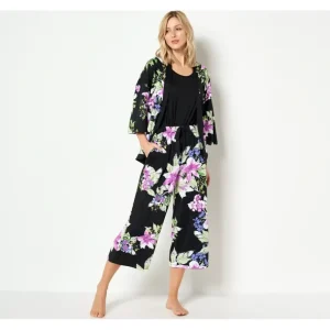 Carole Hochman Feather Soft 3-Piece Sleep Set - a world of fashionable women's clothing, including a wide selection of dresses and trendy accessories.> Hat