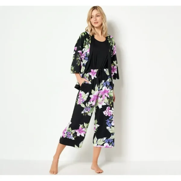 Carole Hochman Feather Soft 3-Piece Sleep Set - a world of fashionable women's clothing, including a wide selection of dresses and trendy accessories.> Hat