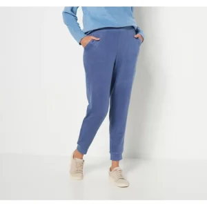 Fashion<Comfort Zone Tall Fleece Jogger with Pockets - a world of fashionable women's clothing, including a wide selection of dresses and trendy accessories.