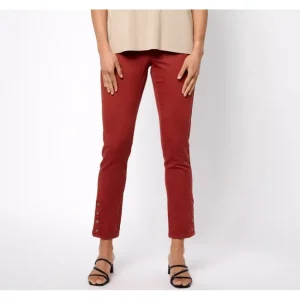 Fashion<Comfy Knit Tall Slim Straight Ankle Pant - a world of fashionable women's clothing, including a wide selection of dresses and trendy accessories.