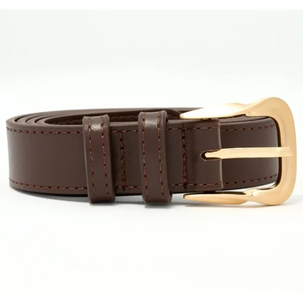 Complliments Leather Belt with Polished Metal Buckle - a world of fashionable women's clothing, including a wide selection of dresses and trendy accessories.> Dresses