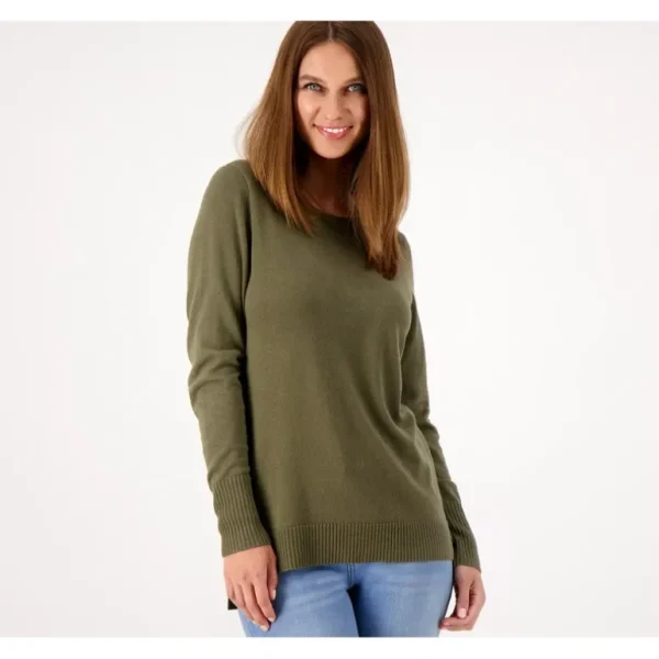 Crew Neck Long Sleeve High Low Pullover - a world of fashionable women's clothing, including a wide selection of dresses and trendy accessories.> Shoes