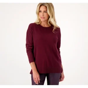 Fashion<Crew Neck Long Sleeve Pullover Sweater - a world of fashionable women's clothing, including a wide selection of dresses and trendy accessories.
