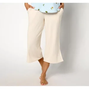 Fashion<Cuddl Duds Modern Jersey Knit Cropped Pants - a world of fashionable women's clothing, including a wide selection of dresses and trendy accessories.