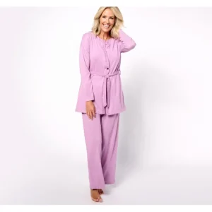 Cuddl Duds Regular Seriously Soft Sweater Knit 3 Pc Lounge Set - a world of fashionable women's clothing, including a wide selection of dresses and trendy accessories.> Hat