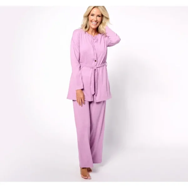 Cuddl Duds Regular Seriously Soft Sweater Knit 3 Pc Lounge Set - a world of fashionable women's clothing, including a wide selection of dresses and trendy accessories.> Hat