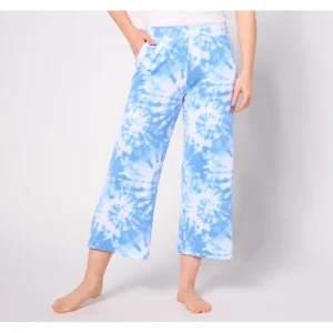 Fashion<Cuddl Duds Wide Leg Cropped Lounge Pant - a world of fashionable women's clothing, including a wide selection of dresses and trendy accessories.