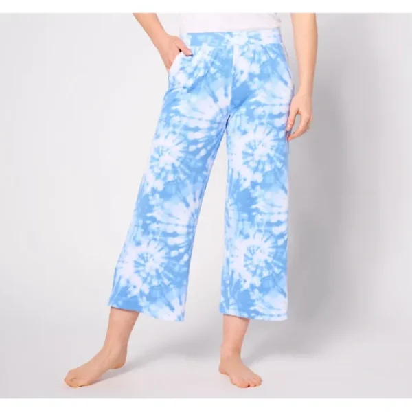 Fashion<Cuddl Duds Wide Leg Cropped Lounge Pant - a world of fashionable women's clothing, including a wide selection of dresses and trendy accessories.