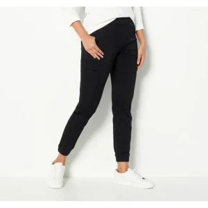 Denim Co. Regular Comfy Knit Denim Cargo Jogger - a world of fashionable women's clothing, including a wide selection of dresses and trendy accessories.> Hat